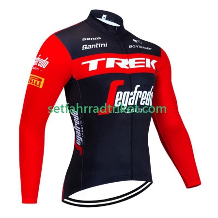 Trek-Segafredo Radtrikot Langarm 2023